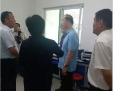 邢台市委书记王会勇一行莅临华兴公(gōng)司指导工(gōng)作(zuò)